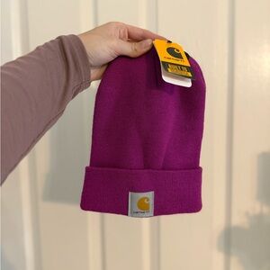 Carhartt Magenta Knit Beanie